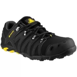 Image of Amblers Safety Unisex FS23 Softshell Safety Trainers (13 UK) (Black) - Black
