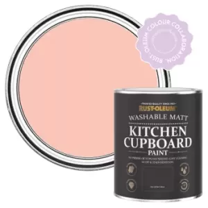 image of Rust-Oleum @ThisColourfulNest, Matt Kitchen Cupboard Paint - Happy As A Clam - 750ml