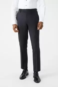 image of Slim Fit Premium 1904 Wool Blend Tuxedo Trousers