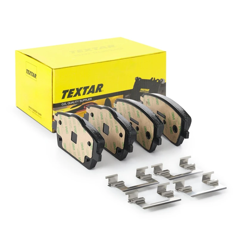 Image of Brake pad set TEXTAR 2612601