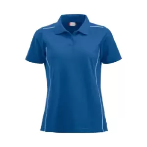 Image of Clique Womens/Ladies New Alpena Polo Shirt (L) (Royal Blue)