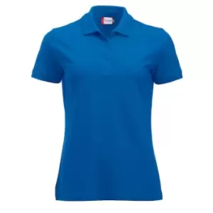 Image of Clique Womens/Ladies Manhattan Polo Shirt (L) (Royal Blue)
