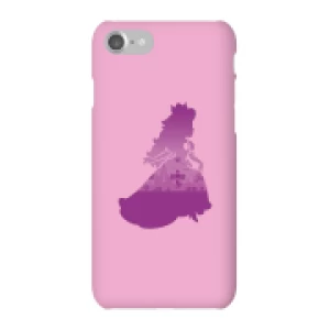 Image of Nintendo Super Mario Peach Silhouette Phone Case - iPhone 7 - Snap Case - Gloss