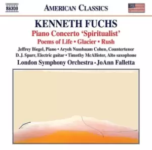 image of Kenneth Fuchs Piano Concerto Spiritualist/Poems of Life / by Kenneth Fuchs CD Album