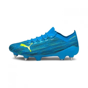 Puma Ultra 1.2 SG Football Boots - Blue/FluYellow