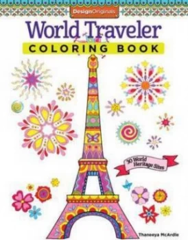 Image of Travel Landmarks Coloring Book by Thaneeya Mcardle Book