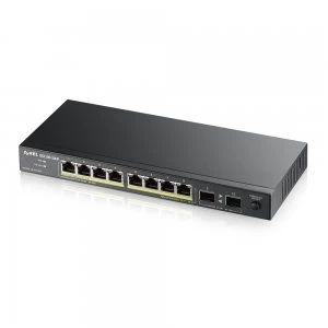 image of 8 Port GbE PoE Switch with GbE Uplink