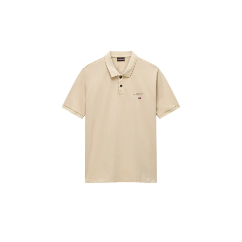 Image of Polo Napapijri Elbas Beige Male XS