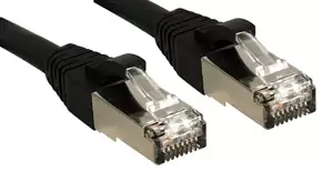 image of Lindy Cat.6 SSTP / S/FTP PIMF Premium 30.0m networking cable Black...