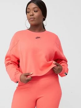 Image of Nike Nsw Air Sweatshirt (Curve) - Ember