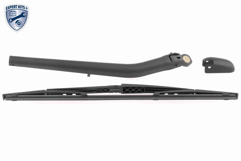 Image of VAICO V24-0547 Wiper Arm Set, window cleaning with cap GRP (Glass fibre Reinforced Plastic), PBT Wiper Arm Set,window cleaning (6545)