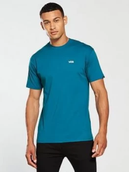 Image of Vans Left Chest Logo T Shirt Corsair Size 2XL Men