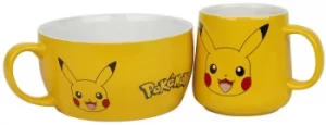 image of Pokemon Pikachu Mug Set yellow