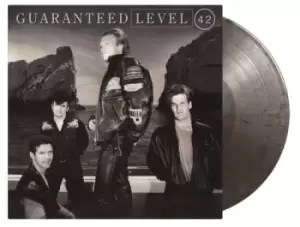 image of Level 42 Guaranteed - Expanded Edition - Silver Marbled Vinyl 2022 UK 2-LP vinyl set MOVLP3100