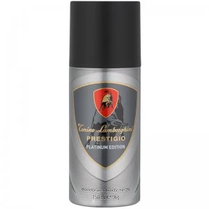 image of Tonino Lamborghini Prestigio Platinum Edition Deodorant For Him 150ml