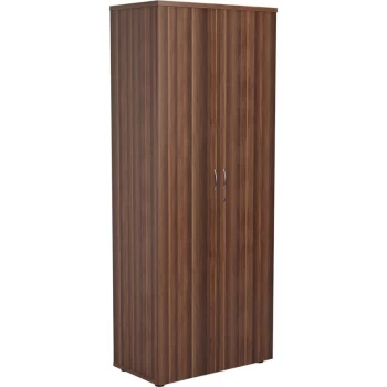 image of 2000MM Cupboard 4 Adjustable Shelves - Dark Walnut