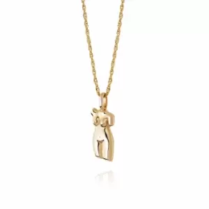 Image of Daisy London Jewellery 18ct Gold Plated Sterling Silver Vita Necklace 18Ct Gold Plate