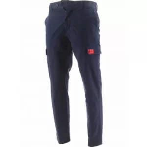 image of HUGO Dark Blue Glian 214D Trousers