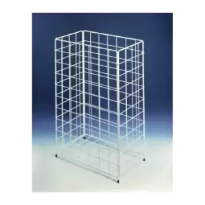 Image of CWS Papierkorb weiß 410x250x620mm ca. 60 l