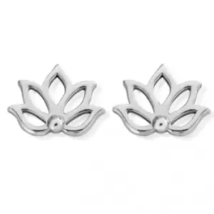 image of ChloBo Stud Lotus Earrings SEST495