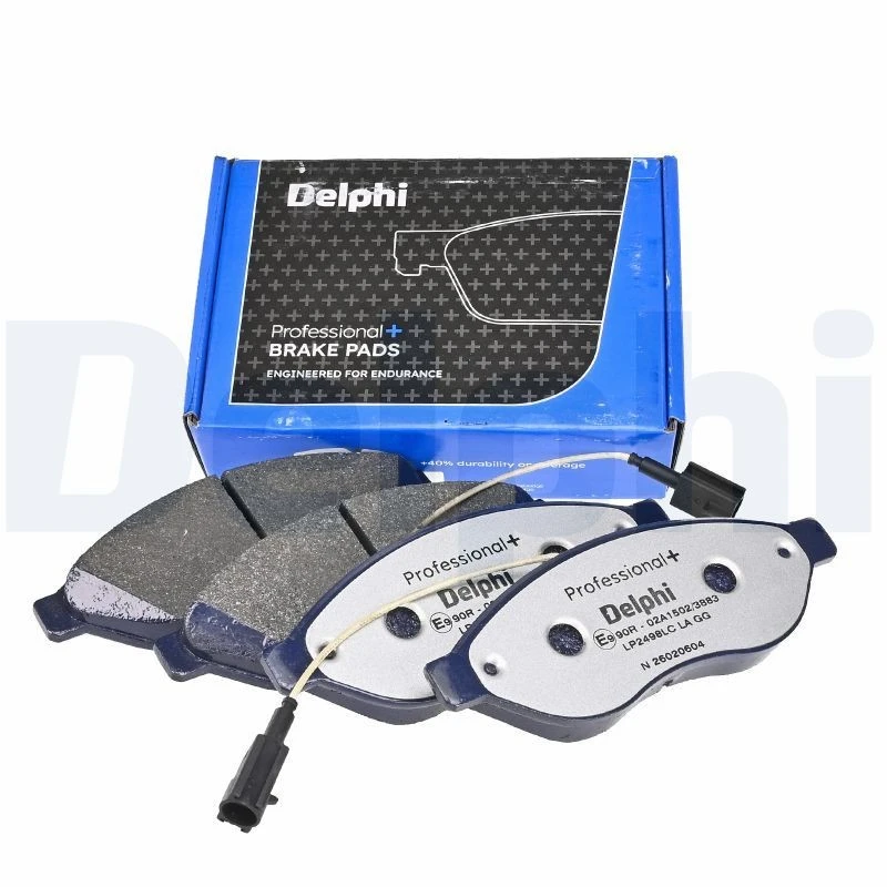 Image of DELPHI Brake pad set DELPHI LP2498LC
