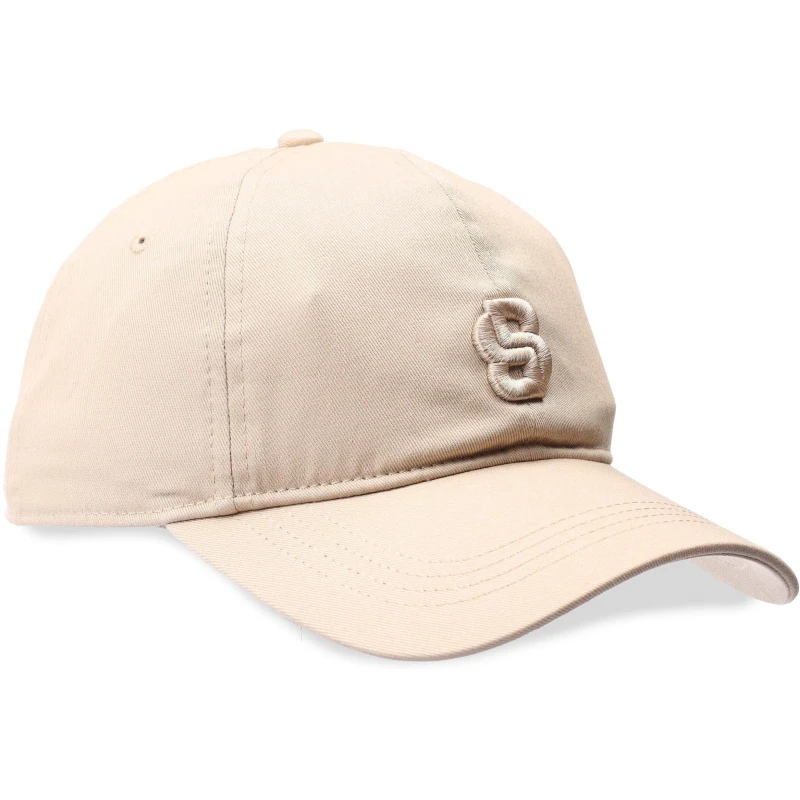 Image of Boss Ari-B-Icon Double B Monogram Cap Beige female One Size