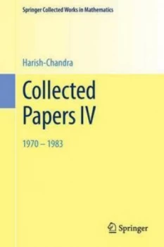 Image of Collected Papers Iv by Harish-Chandra Book