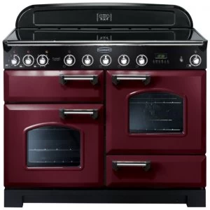 Image of Rangemaster CDL110EICY-C Classic Deluxe 110cm Induction Range Cooker Cranberry
