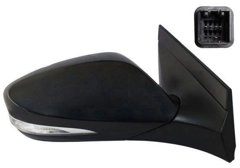 Image of ALKAR 6142612 Wing mirror Right, Electric, Convex, primed Outside Mirror (50)