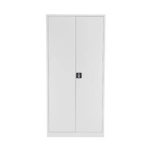 Image of Talos Double Door Stationery Cupboard 1950 White KF78757