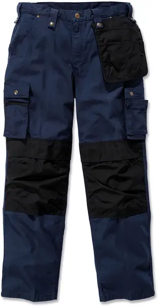 Image of Carhartt Multi Pocket Ripstop Pants, blue, Size 42
