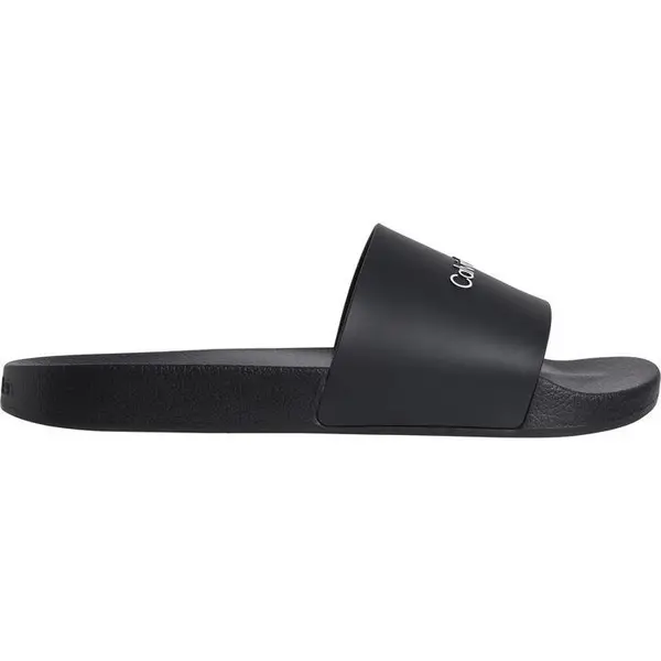 Image of Calvin Klein Pool Logo Sliders - Black 10