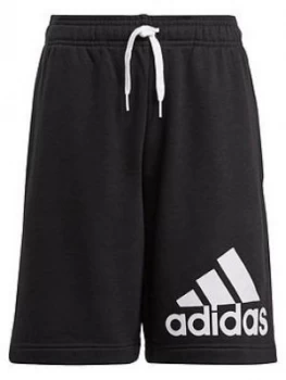 Image of adidas Boys Junior B Bl Short - Black/White, Size 11-12 Years