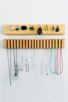 image of Bijoox Handmade Solid Wood Jewelery Organiser