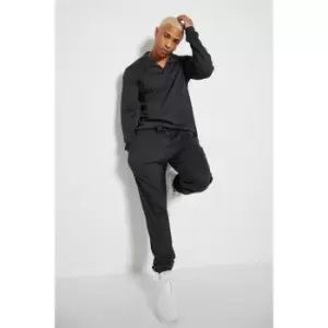 Image of I Saw It First Mens Ribbed Slim Fit Jogger - Grey