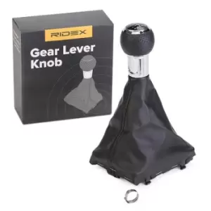Image of RIDEX Gear knob 3707A0010 Gearbox knob,Gear stick knob AUDI,A3 Schragheck (8P1),A3 Sportback (8PA),A3 Schragheck (8L1),A3 Sportback (8VA, 8VF)
