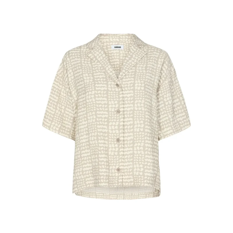 Image of Minimum Woman's shirt Minimum Kalo 9735 Beige Female 34