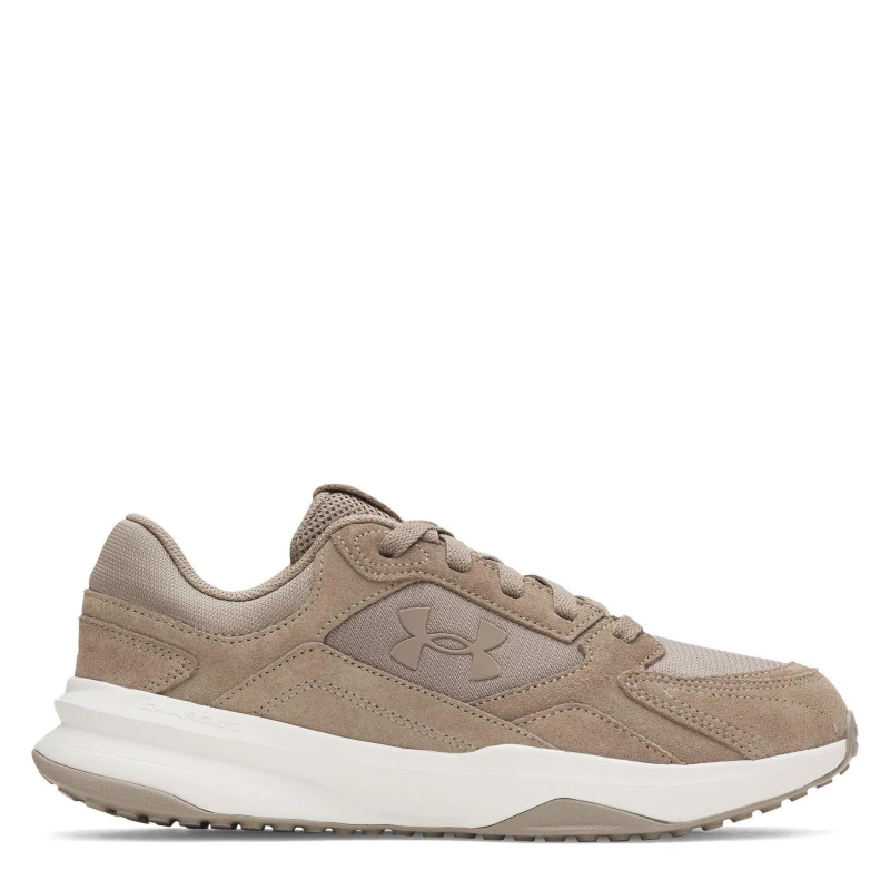 Image of Under Armour Edge Suede Training Shoes Mens Taupe Dusk male 7 (41)