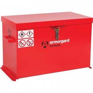 image of Armorgard Transbank Hazardous Goods Secure Storage Box 880mm 485mm 540mm