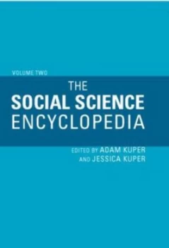 Image of Social Science Encycl Vol1 Ed3 Hardback