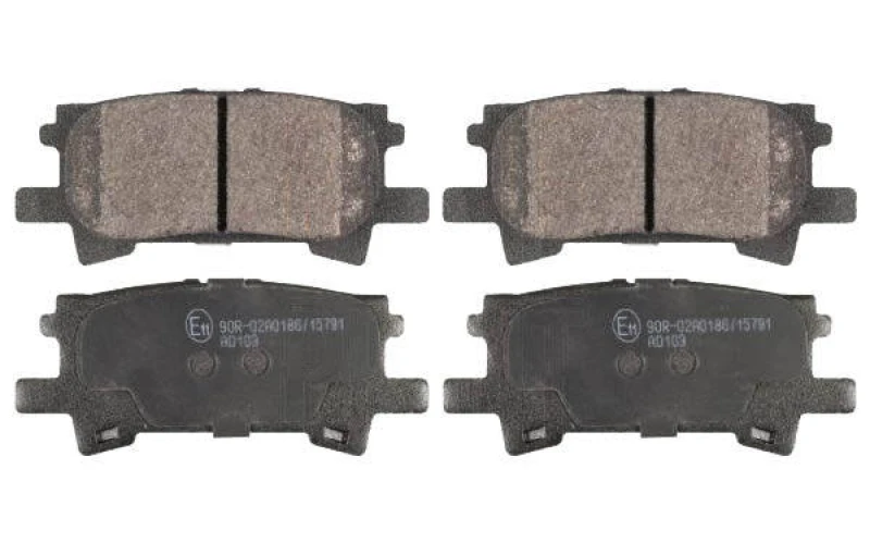 Image of Blue PRINT ADT342154 Brake pad set Rear Axle Brake Pad Set,disc brake (402)