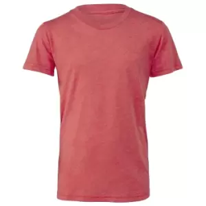 Bella + Canvas Youths Tri-Blend T-Shirt (L) (Light Red Triblend)