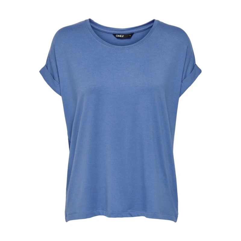 Image of Only Womens T-Shirt Only Onlmoster Bleu Female S
