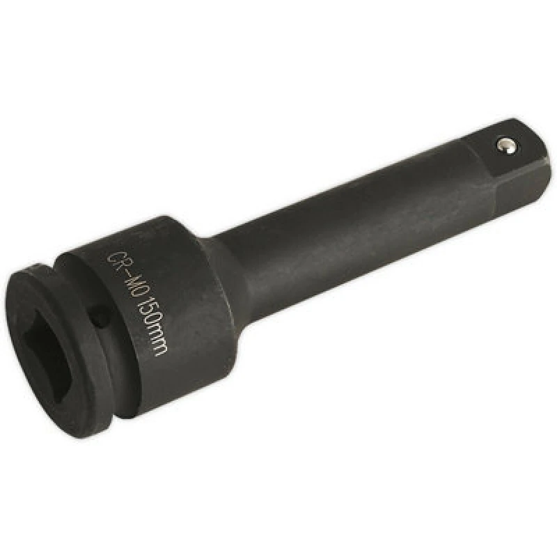 Image of Loops 150mm Steel Impact Extension Bar - 3/4" Sq Drive - Spring-Ball Socket Retainer Metallics