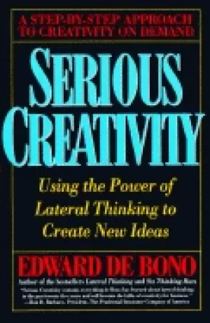 Image of serious creativity using the power of lateral thinking to create new ideas