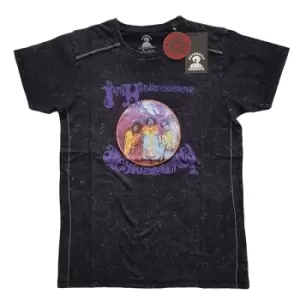 Image of Jimi Hendrix - Experienced Unisex XX-Large Snow Wash T-Shirt - Black
