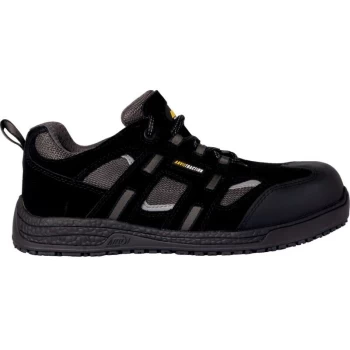 Image of Jackson Black Non-metallic Safety Trainers - Size 5 - Anvil Traction