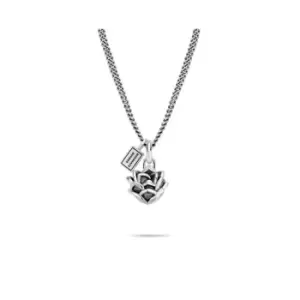 Image of Buddha to Buddha Lotus XS Pendant - Silver