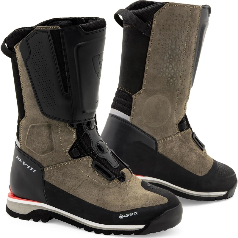 Image of Revit Discovery GTX Motorcycle Boots, black-brown, Size 47 for Men