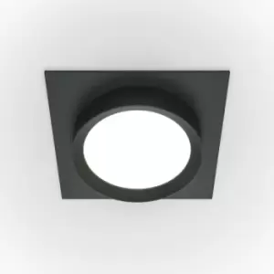 Maytoni Maytoni Hoop Square Recessed Downlight Black GX53